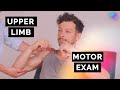 Motor Examination Of The Upper Limbs OSCE Clip UKMLA CPSA PLAB 2 