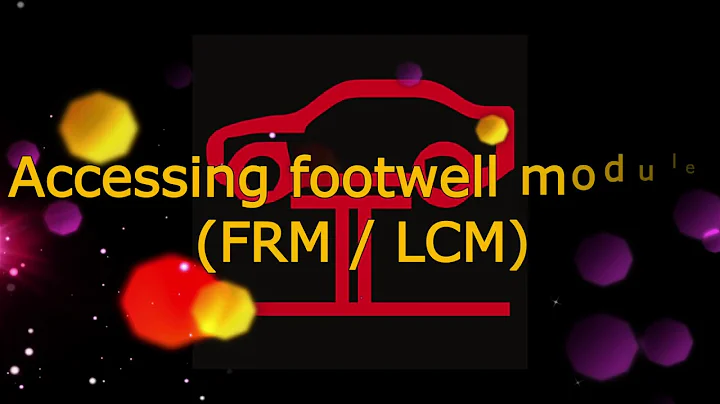 BMW Lights Windows Mirrors not working fault and replacing Footwell / Light control module (FRM)