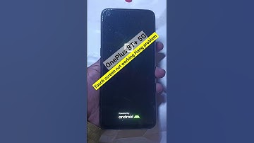 OnePlus 8T+ 5G Touch not working Touch Hang Logo Hang reset restart reboot