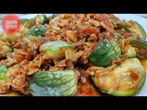 Sambal Terong Lalap Bulat Udang Rebon