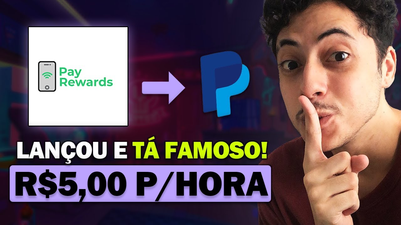 😲(PAGA RÁPIDO💸) LANÇOU NOVO APP para GANHAR DINHEIRO no Paypal (Muito Fácil) App Pagando no Paypal