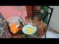 look what happen cooking colaz pumpkin coconut dumpling....@Colazsmithtv