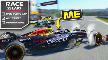 Can I Beat The 0% AI While SPINNING EVERY LAP?