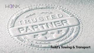 Todd's Towing & Transport: My life changed with HONK