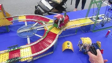 Meccano Display at Railex 14-15/11/20