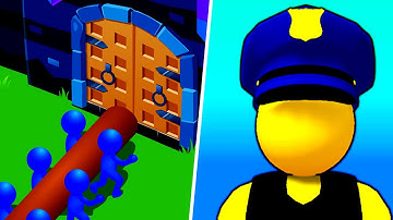 Idle Battering Ram: Castle Sie Vs Police Commander - Android Walkthrough Gameplay (Part 2)