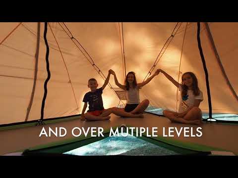 Video: Tentsile Universe Je Del Drevesnega šotora, Del SUP Deske In Vse Super