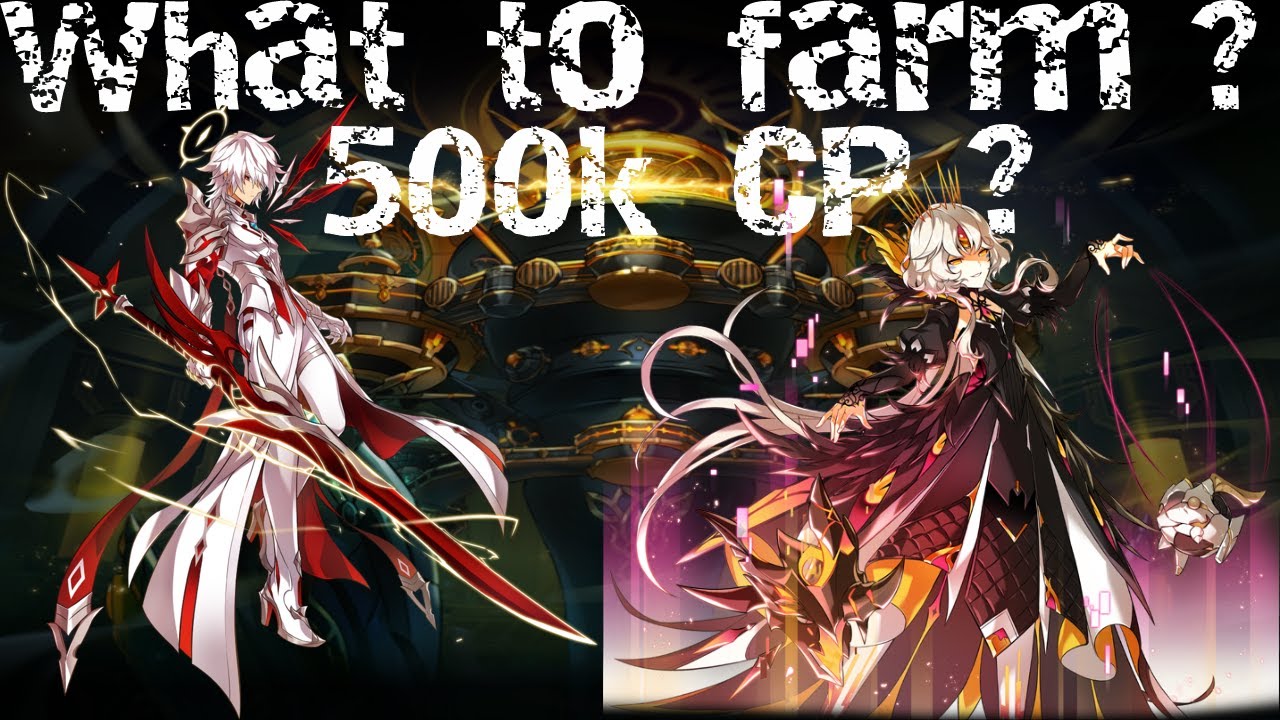 [Elsword NA] Genesis What to farm when you are 500k CP?