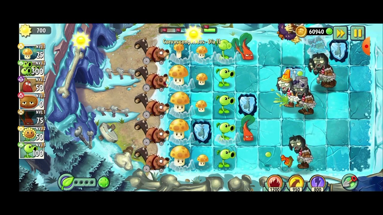 Jugando plants vs zombies 2 xd - YouTube