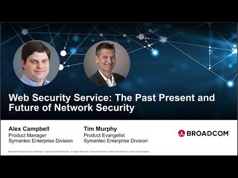 Webinar - Web Security Service: Looking Back and the Road Ahead