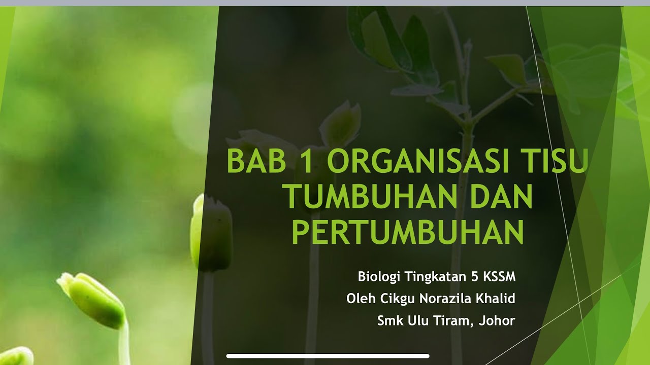 Nota Ringkas Biologi Tingkatan 4 Kssm Bab 1  Tingkatan 5 2021 Soalan