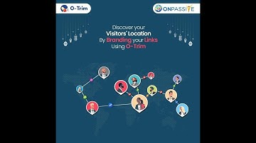 #ONPASSIVE What is O-Trim? Track branded link performance metrics.