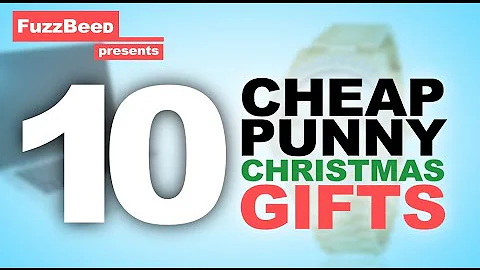 10 Cheap Punny Christmas Gifts!