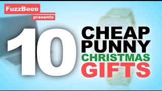 10 Cheap Punny Christmas Gifts!