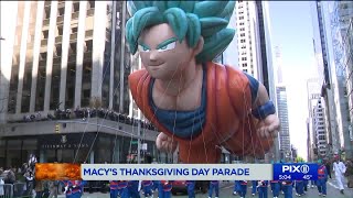 After wind scare, balloons fly in Macy`s Thanksgiving parade