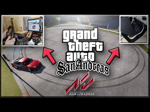 Assetto Corsa Mods, 180SX Drifting In GTA San Andreas Map