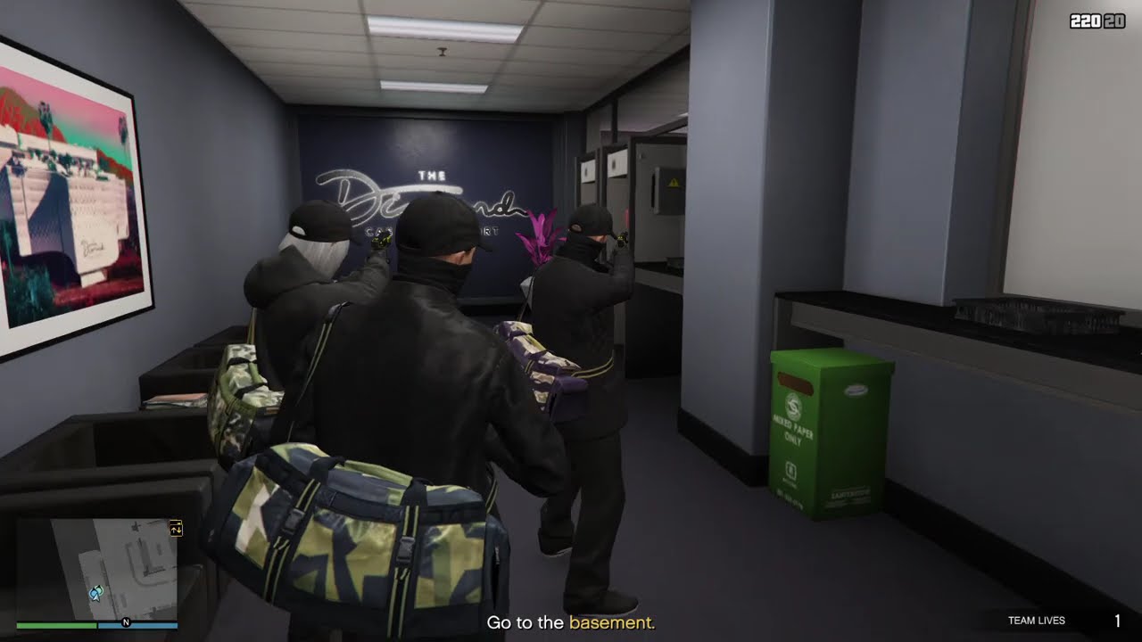 GTA diamond casino heist silent and sneaky
