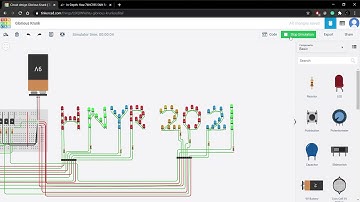 Circuit design 2 Using Tinkercad