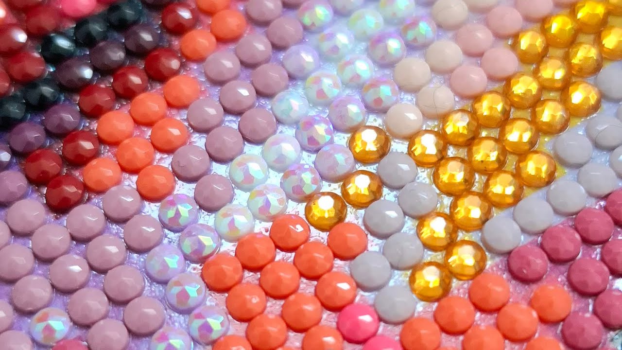 Triple Satisfying and Relaxing ASMR Diamond Painting Art Compilation ...