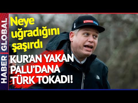 Kur'an Yakan Paludan'a Türk Tokadı! Türk Büyükelçiliğinin Önüne Gitti Ama Neye Uğradığını Şaşırdı!