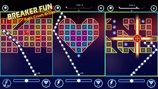 Bricks vs Balls || Bricks Breaker Funny Android Gameplay Part 1 screenshot 5