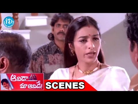 Aavida Maa Aavide Movie Scenes - Tabu Entry Confusing Nagarjuna's Family | Heera - YouTube