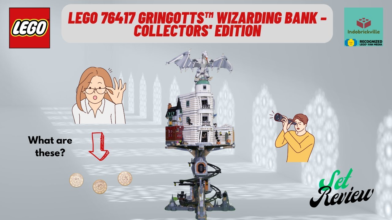 ▻ LEGO Harry Potter 76417 Gringotts Wizarding Bank Collectors