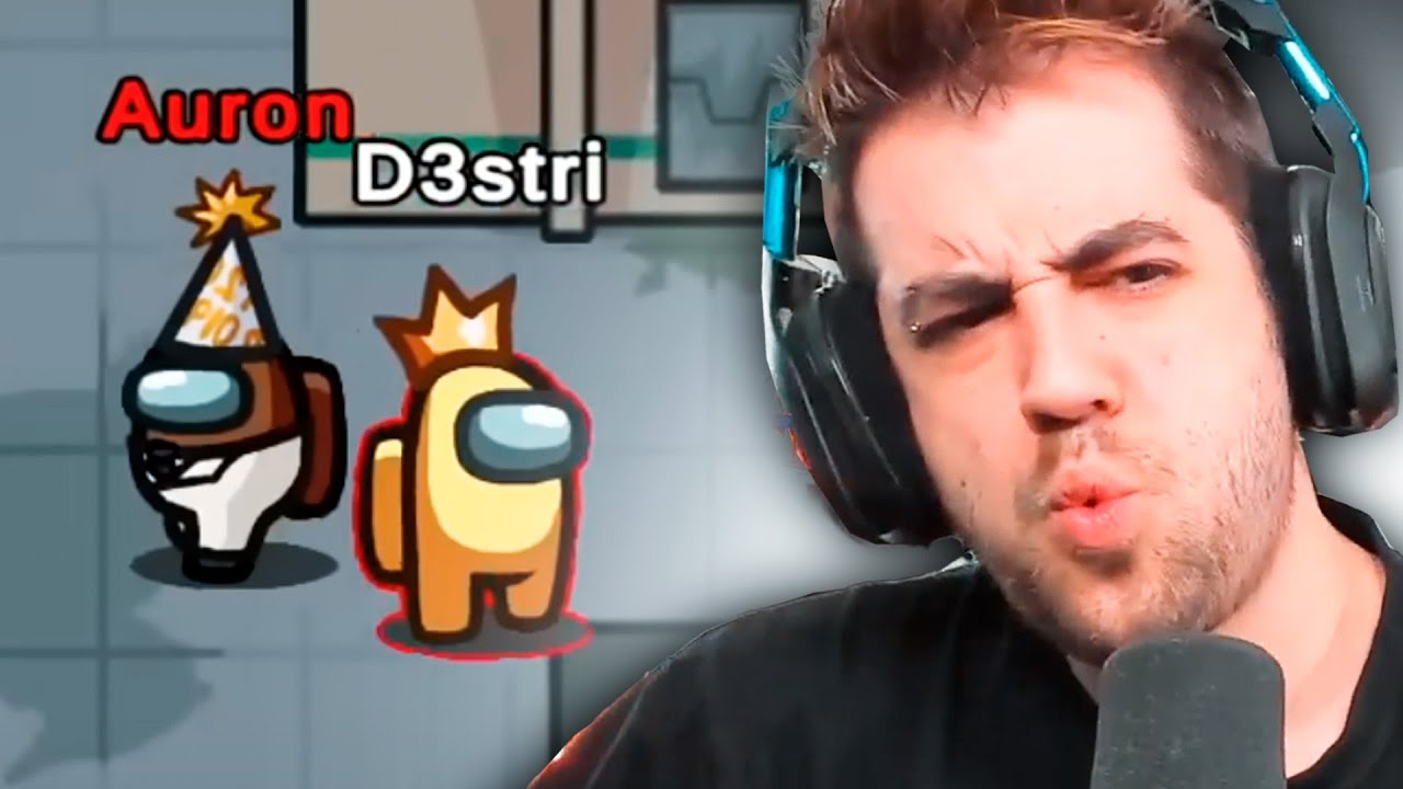 Auron juega Among Us con Gente Boba