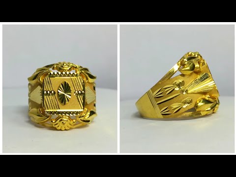 Maharaja gold 2024 ring design