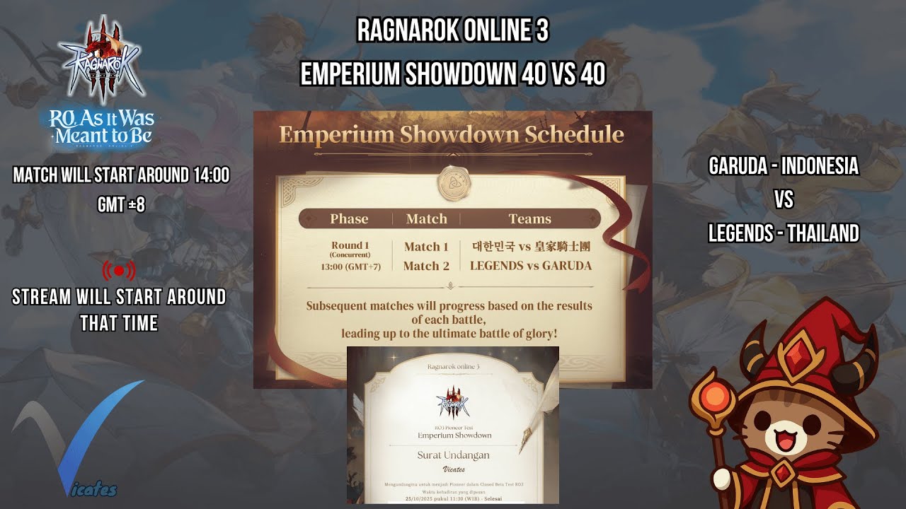 Emperium Showdown. RO3 Offline Playtest (Delayed)