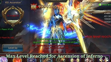 Legacy of Discord : Max Level Ascension of Inferno