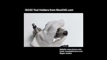 Precision CNC ISO30 ER40 ER32 Collet Chucks SK30 ISO 30 Tool Holder with HSD Pull Stud
