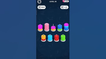 Level 28, Color Hoop Stack