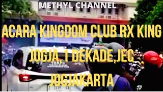 ACARA KINGDOM CLUB RX KING JOGJA 13 11 2022 di Gedung Jogja Expo Center(JEC)