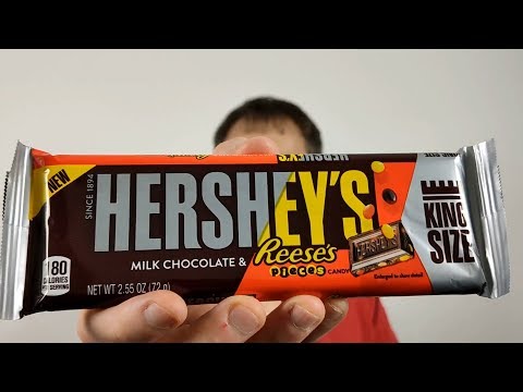 Hershey's Milk Chocolate & Reese's PIeces Review