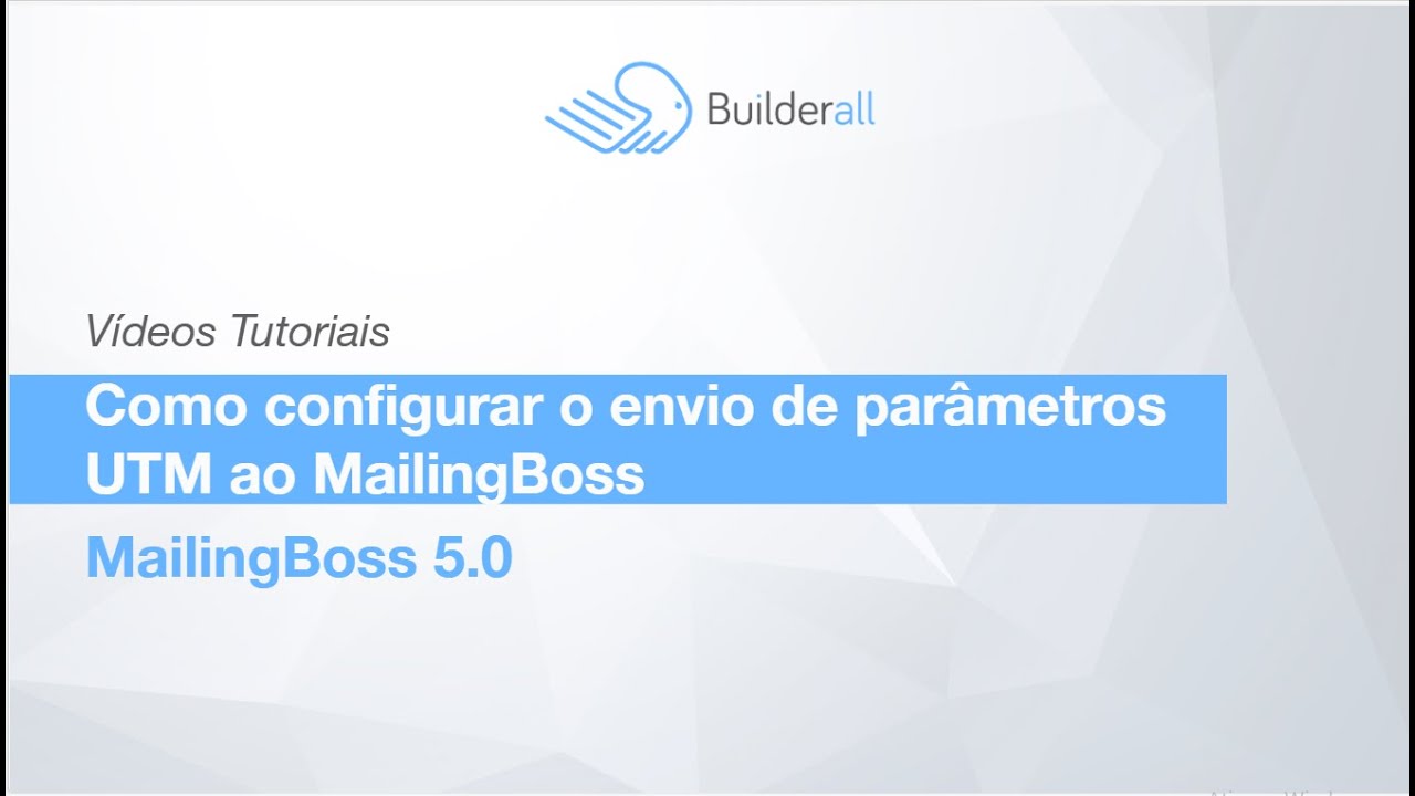 MailingBoss 5.0 - Como enviar parâmetros UTM ao MailingBoss