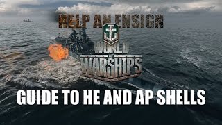 Help an Ensign - Guide to HE and AP Shells screenshot 2