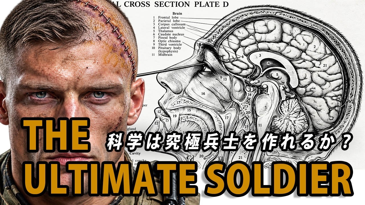 【衝撃の研究】死をも恐れない究極の兵士 THE ULTIMATE SOLDIER