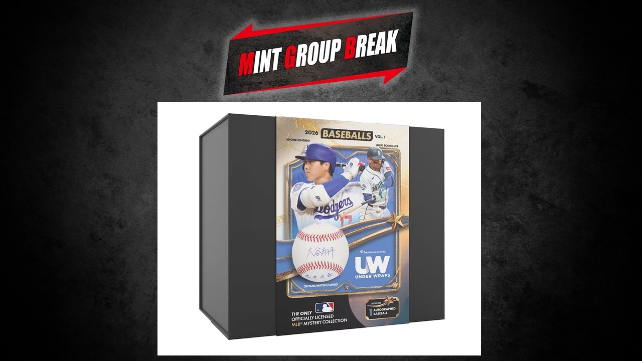 1,#2,#3,#4「MLB 2026 FANATICS UNDER WRAPS BASEBALL VOL.Ⅰ」ケース