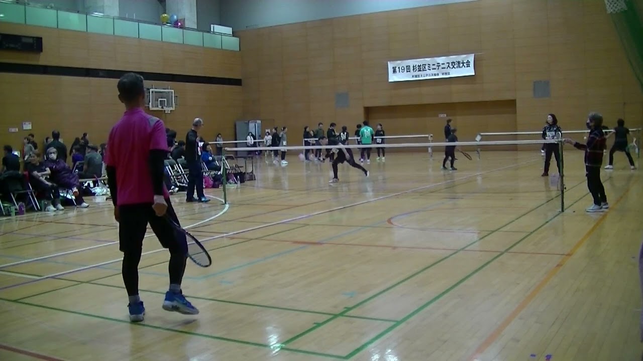 2026杉並大会有田ペア対杉木今橋ペア