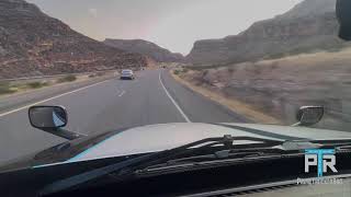 Dash Footage Video|| Driving Through The Beautiful Virgin River Canyon I-15