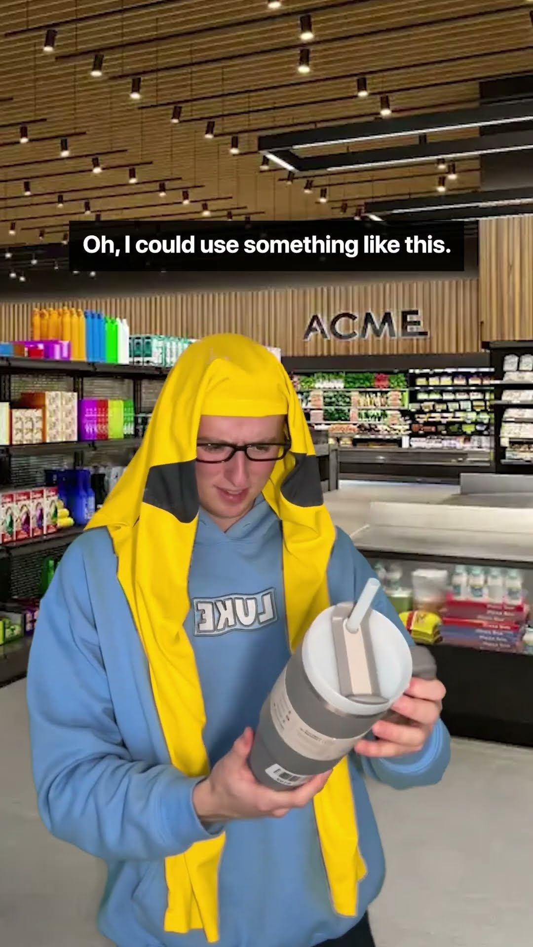 Blonde Buys A Thermos #Shorts