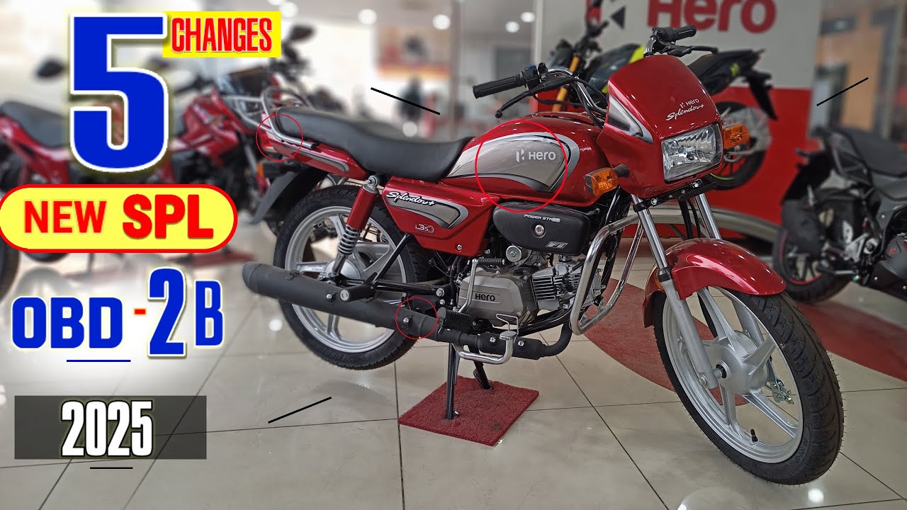 New splendor 2025 model || splendor bs4 2025 new model price || splendor plus 2025 model price