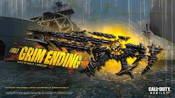 🤩NEW🤩 Unlocking GRIM ENDING MYTHIC DRAW AK117 #codmobile #codm