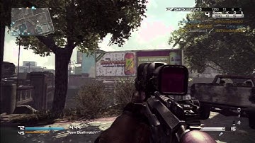 Ghosts Onslaught DLC cross map throwing knife