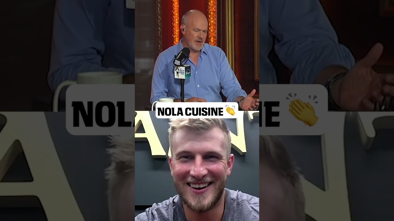 Turtle soup and gator bites 👀 (via The Rich Eisen Show)