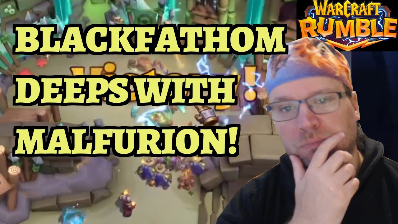 Blackfathom Deeps BFD Dungeon Guide - Malfurion - Warcraft Rumble - YouTube