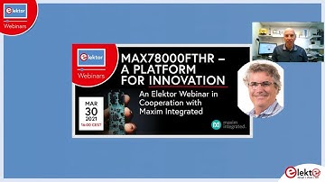 Webinar - MAX78000 Neural Network Accelerator