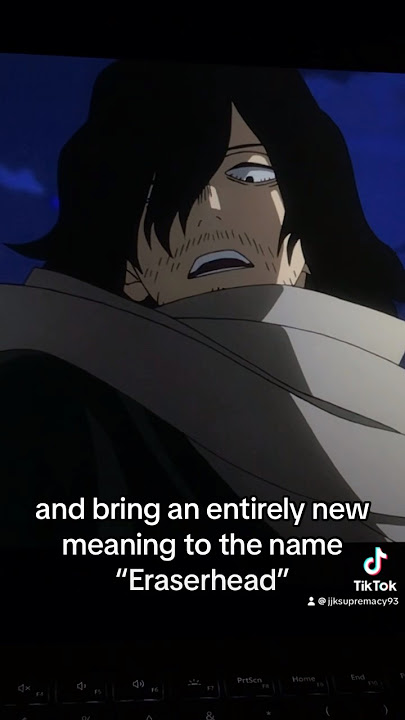 I would have folded in .2 seconds. #aizawa #mha #myheroacadmia #anime