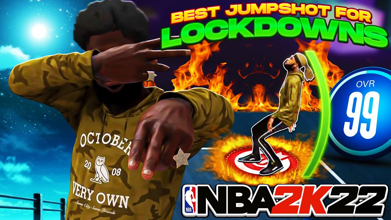 BEST JUMPSHOT for PERIMETER LOCKDOWNS on NBA 2K22 MOST CONSISTENT